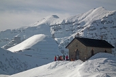 Salita invernale da Nona di Vilminore al Passo della Manina il 26 febbraio 2011 - FOTOGALLERY